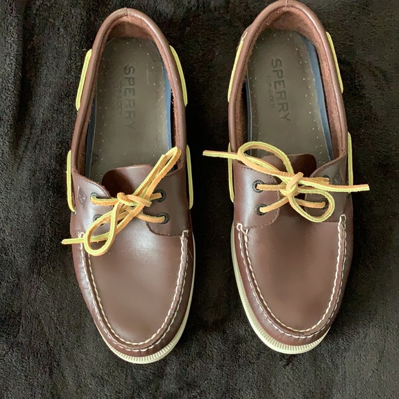 Sperry Top Sider Men’s Original Leather Boat Shoe - Picture 6 of 6